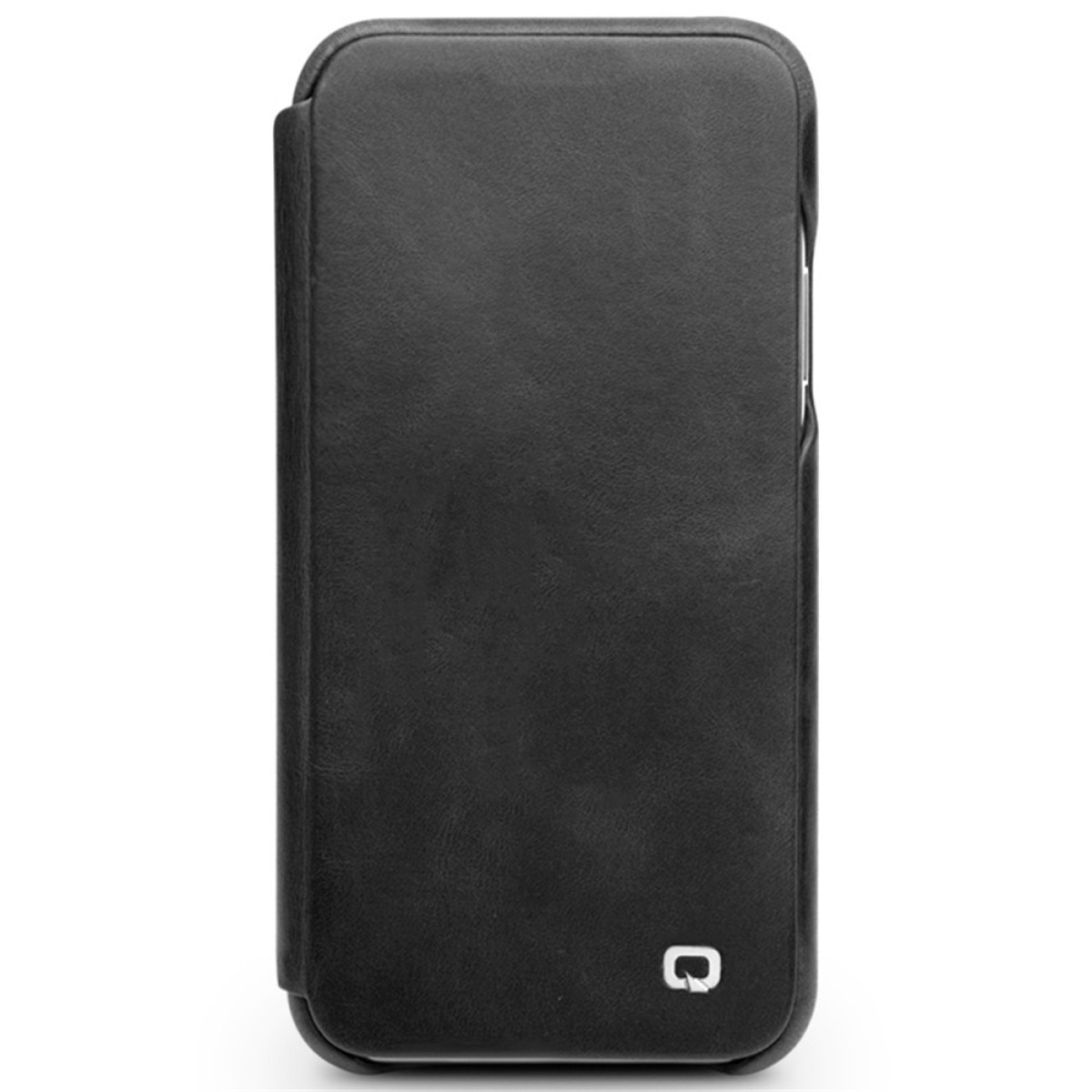 Husa Book iPhone X/Xs 5.8'' Qialino Neagra
