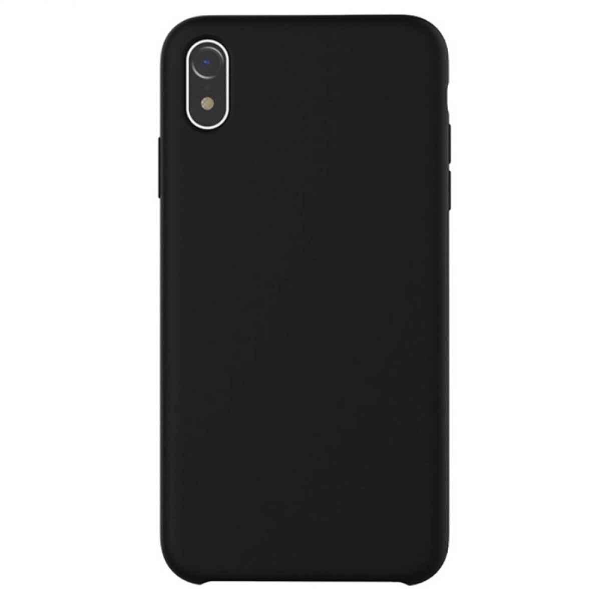 Husa iPhone XR 6.1'' Moka Liquid Silicone WK Neagra
