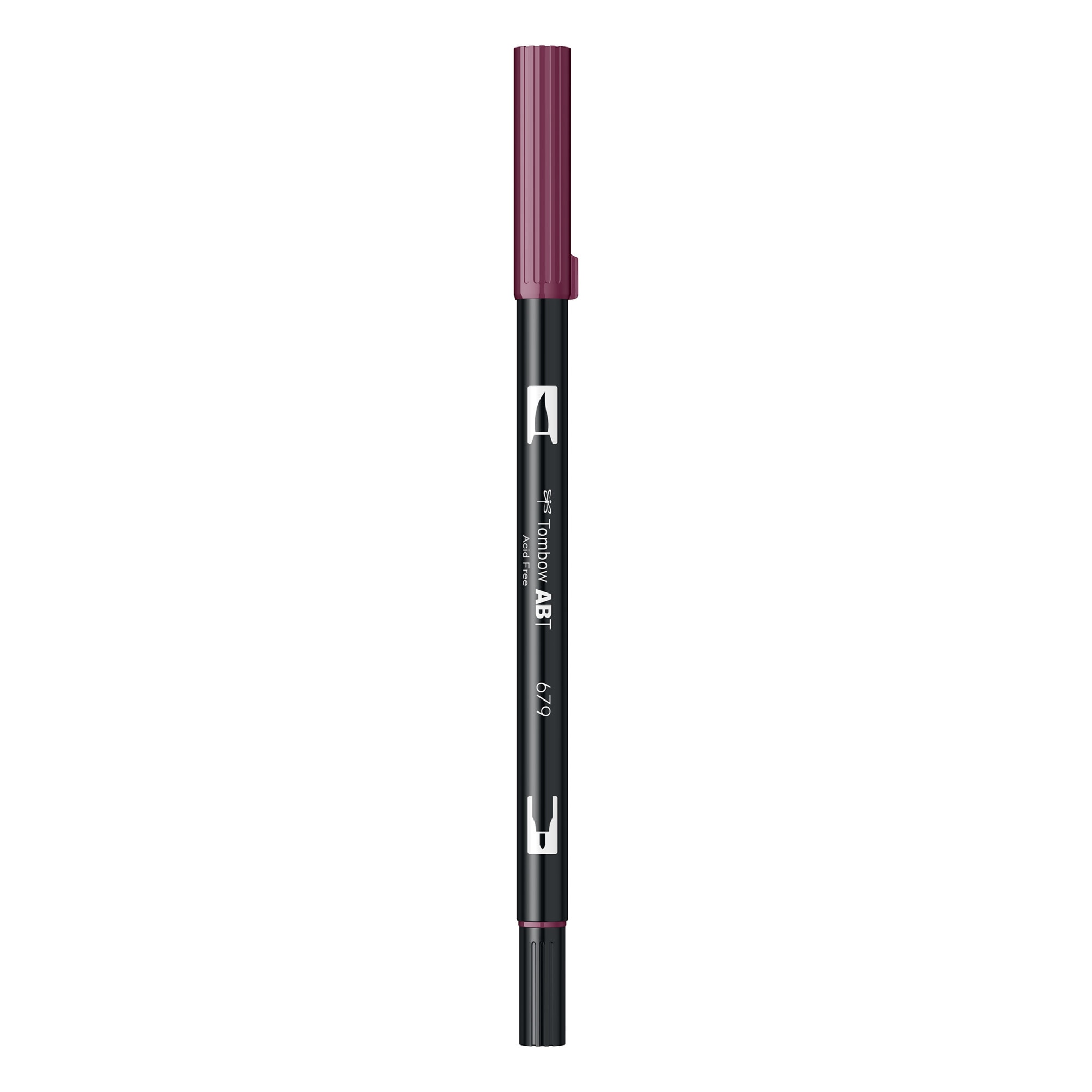 Marker Tombow ABT Dual Brush Pen 679 - dark plum