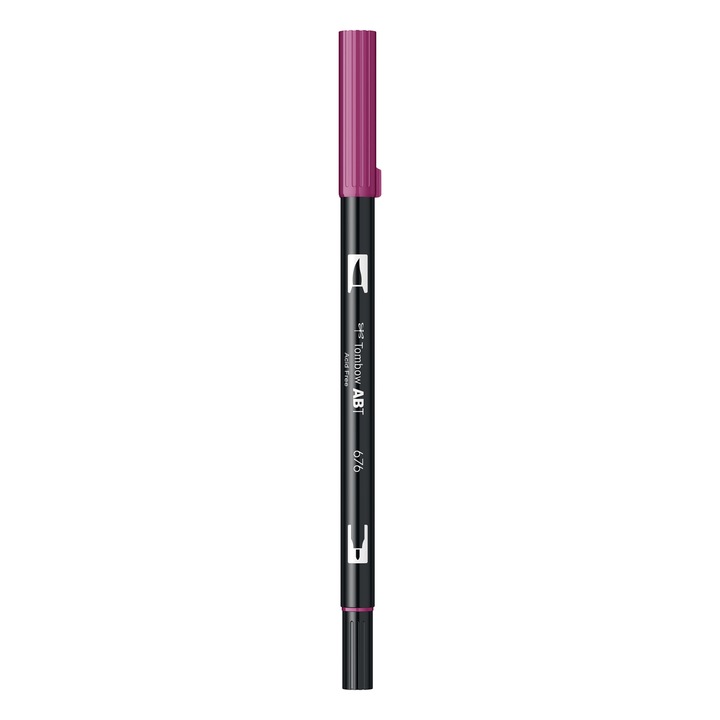 Marker Tombow ABT Dual Brush Pen 676 - royal purple
