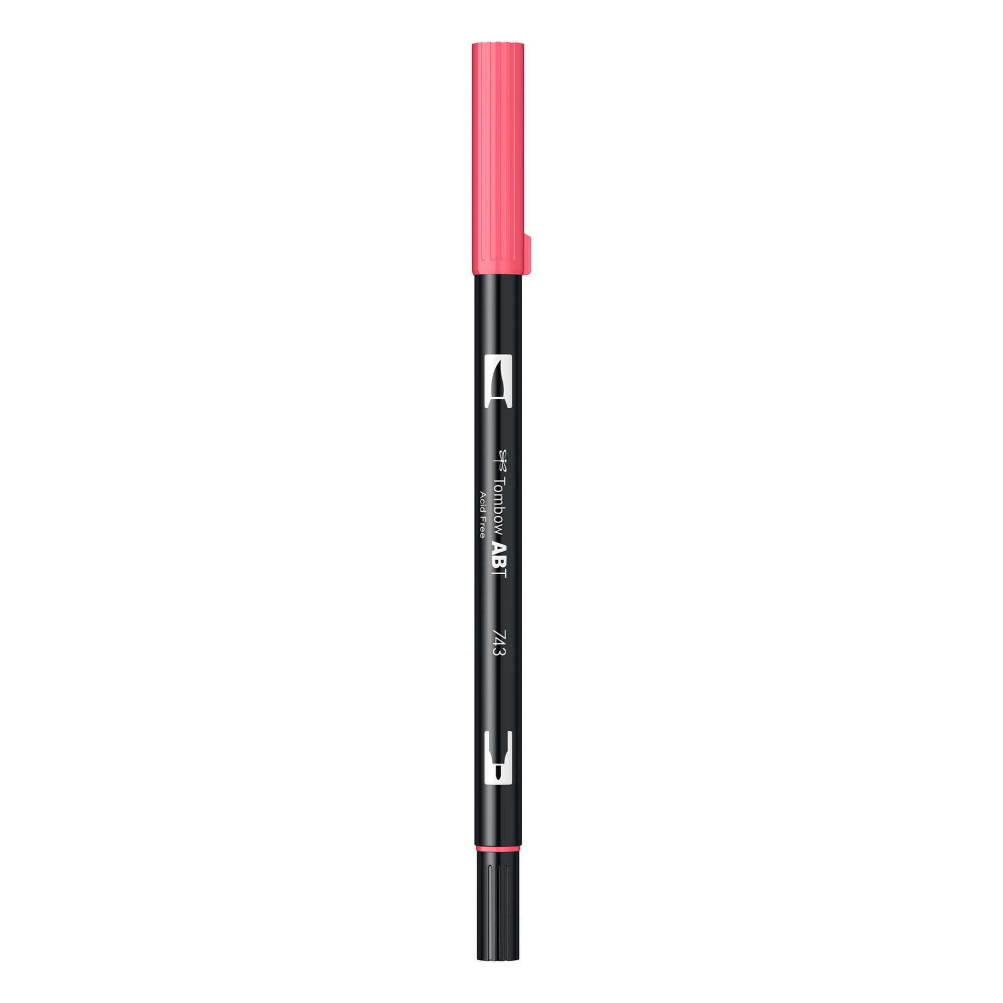 Marker Tombow ABT Dual Brush Pen 743 - hot pink
