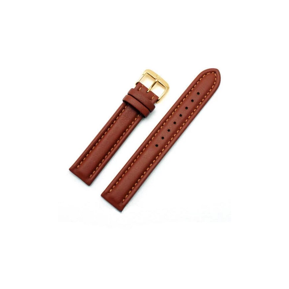 Curea de ceas Di-Modell Gaucho Chrono 1350-20202, 20mm, Cognac, catarama argintie