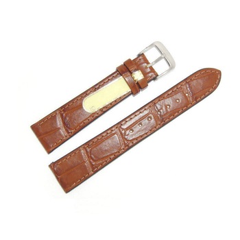 Curea de ceas Di-Modell Caracas 1695-18222, 22mm, Maro, catarama argintie Curea de ceas Di-Modell Caracas 1695-18222, 22mm, Maro, catarama argintie