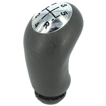 Maner schimbator compatibil Dacia Logan 5 viteze GRI , piele ecologica ART STYLE Maner schimbator compatibil Dacia Logan 5 viteze GRI , piele ecologica ART STYLE
