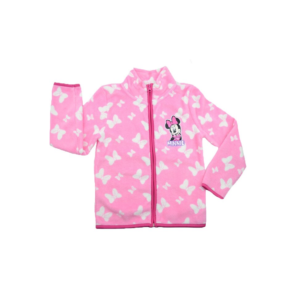 Hanorac din polar pentru fetite Disney Minnie Mouse PH1471R, Roz
