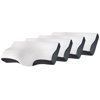 Set 4X perne cu suport pentru gat din spuma cu memorie Suporto®️ 60 x 34 x 11/7 cm cu perforatii Set 4X perne cu suport pentru gat din spuma cu memorie Suporto®️ 60 x 34 x 11/7 cm cu perforatii