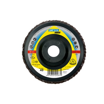 Disc lamelar frontal SMT 325, Klingspor, 115 x 22.23 mm 40 gr Disc lamelar frontal SMT 325, Klingspor, 115 x 22.23 mm 40 gr