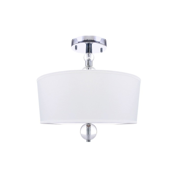 Plafoniere, Berella Light, Tineo 40, 3 x 40W E27 Crom/Alb