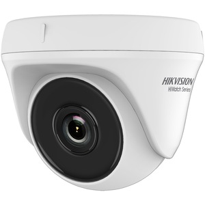 Camera de supraveghere Hikvision HiWatch Turbo HD Dome, 2MP, 2.8mm Lens, Indoor EXIR Eyeball, 20m IR, Alb