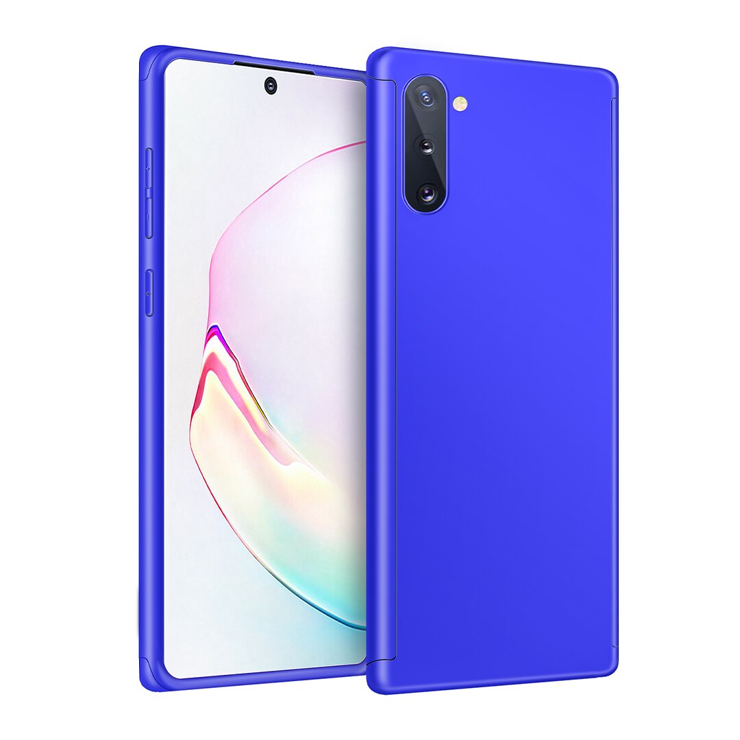 Husa Full Protection 360 - Samsung Galaxy Note 10 Plus Albastru