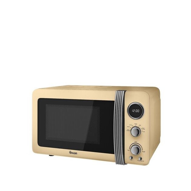 Cuptor cu microunde Swan SM22030CN, Functie de dezghetare, Putere 800W, Capacitate 20L, Digital