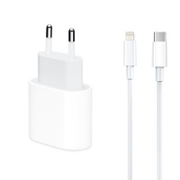 incarcator compatibil apple iphone 11 iphone 11 pro 11 pro max alimentator retea fast charge usb-c 18 w alb cu cablu inclus imagen 38_0_
0