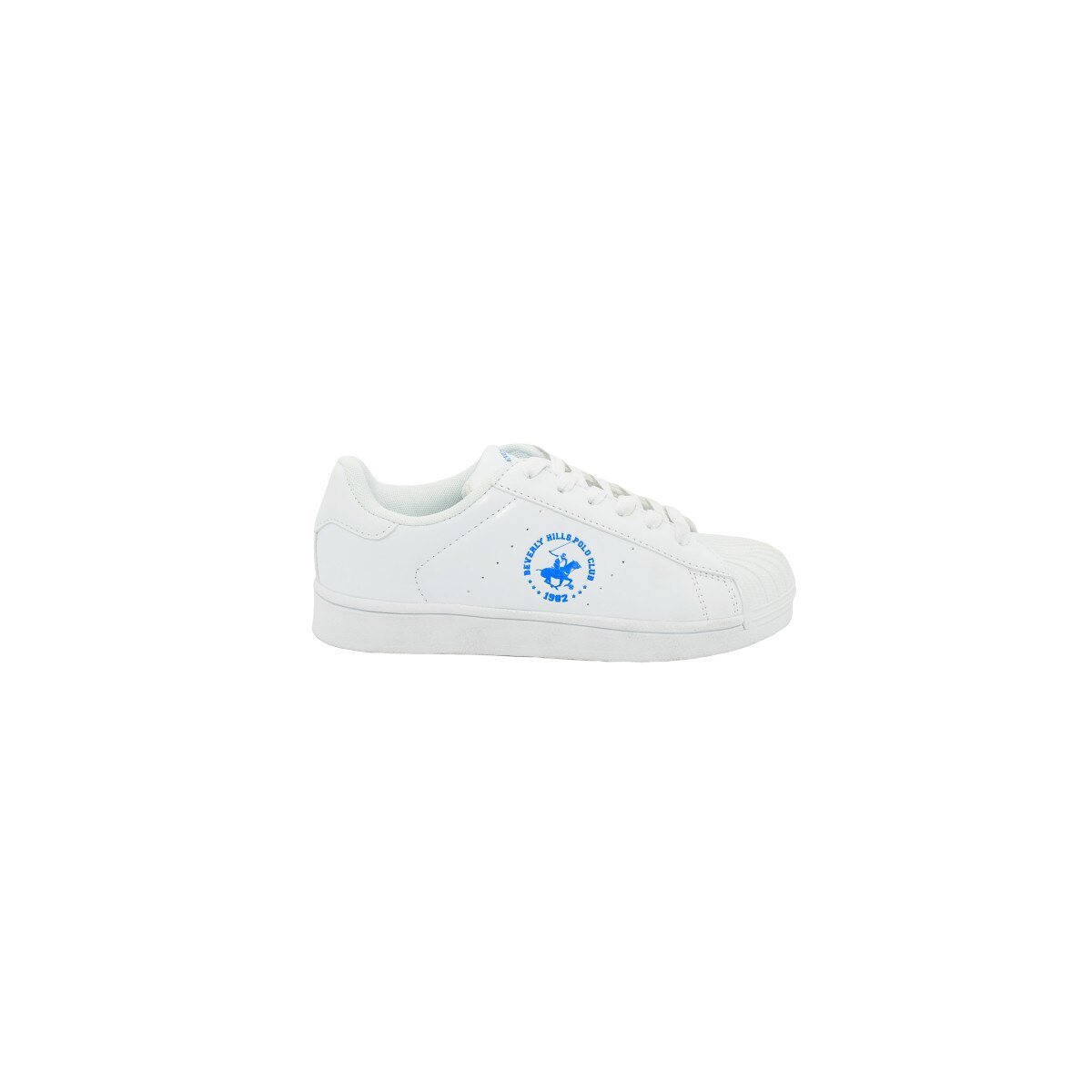 Pantofi, Beverly Hills Polo Club, Alb Piele ecologica 34EU