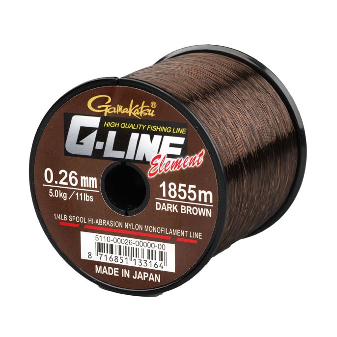 Fir Monofilament G-line Element Dark Brown 0,26 1855m