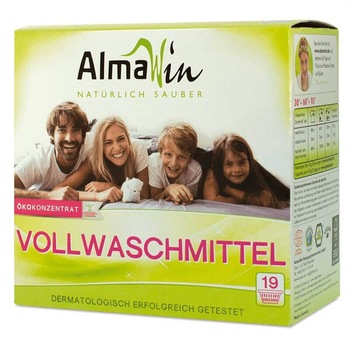 Detergent bio pudra pentru rufe, Heavy Duty, AlmaWin, 1.08 kg Detergent bio pudra pentru rufe, Heavy Duty, AlmaWin, 1.08 kg