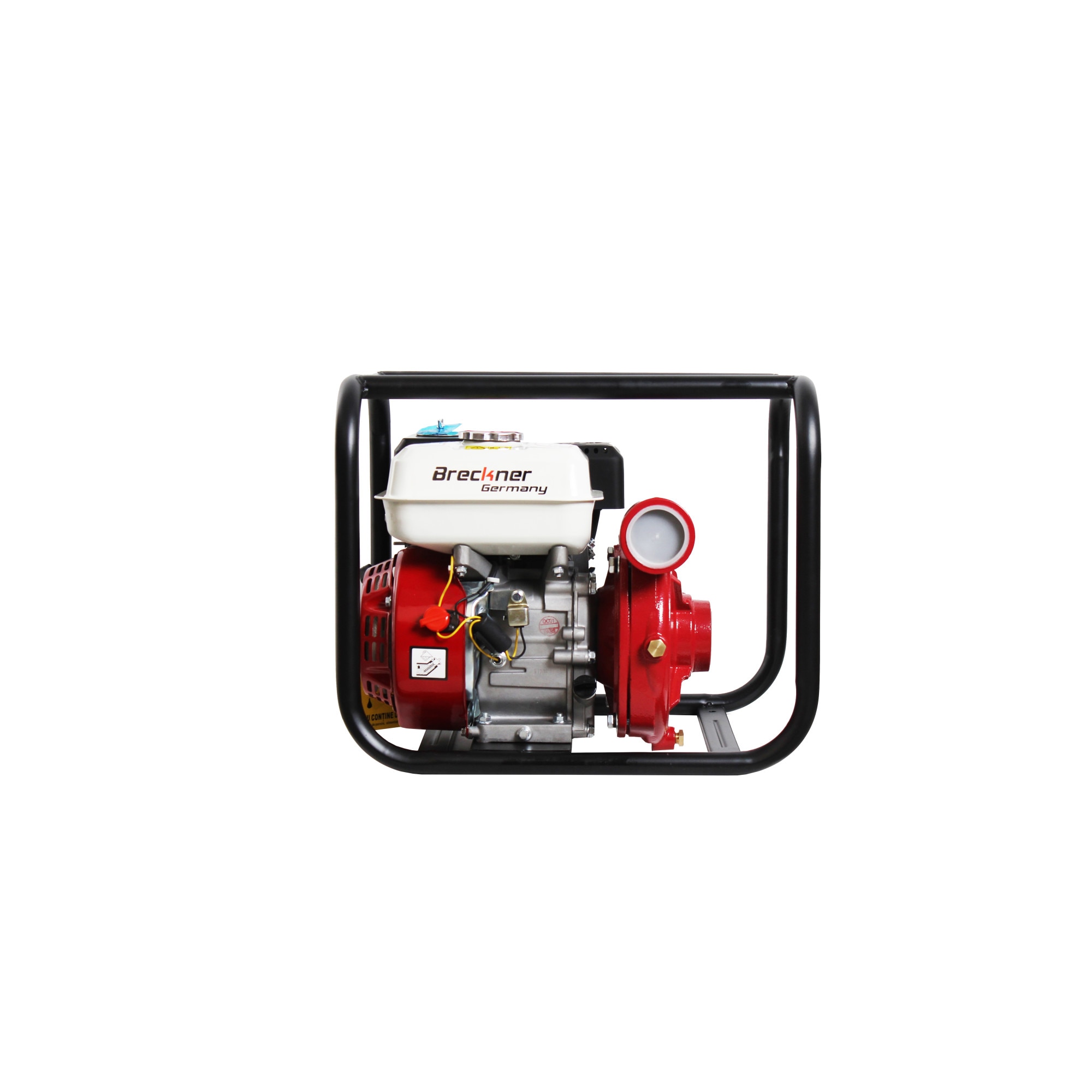 Motopompa de presiune Breckner WP 20I, motor pe benzina 4T, 7 CP, aspirare si refulare 2