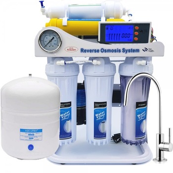Purificator apa osmoza cu computer si pompa in 7 trepte cu remineralizare si ridicator ph cmpro7 ph Purificator apa osmoza cu computer si pompa in 7 trepte cu remineralizare si ridicator ph cmpro7 ph