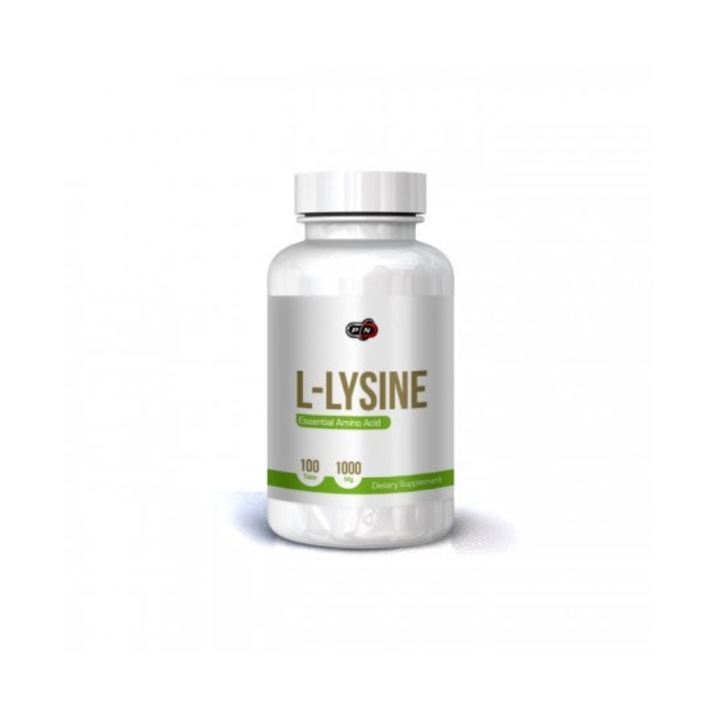 Хранителни добавки Pure Nutrition USA, L-Lysine, L-Lysine, 1000 Mg, 100 Капсули