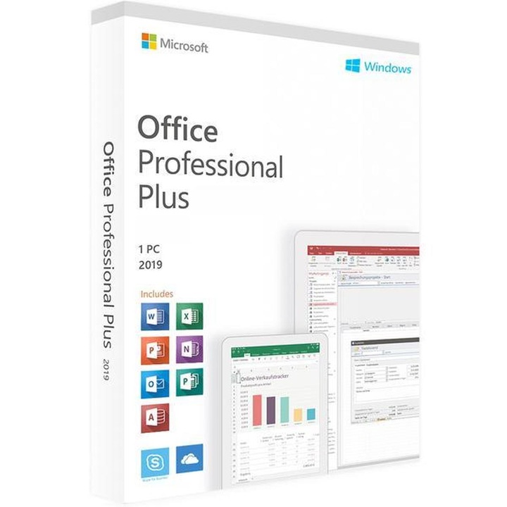 Microsoft Office Pro Plus 2019 Retail (PHONE Activation)
