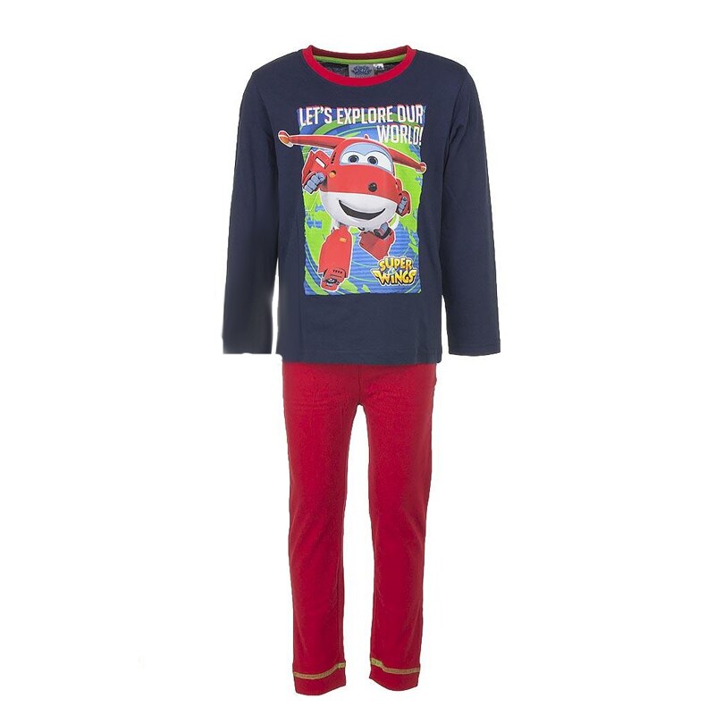 Pijama baieti Sun City Wngs HQ2174-B, Bleumarin, 98