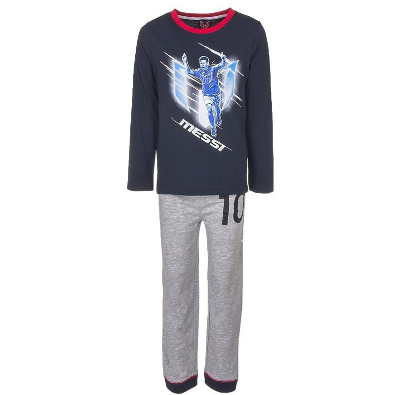 Pijama baieti Messi Sun City HQ22241, Bleumarin