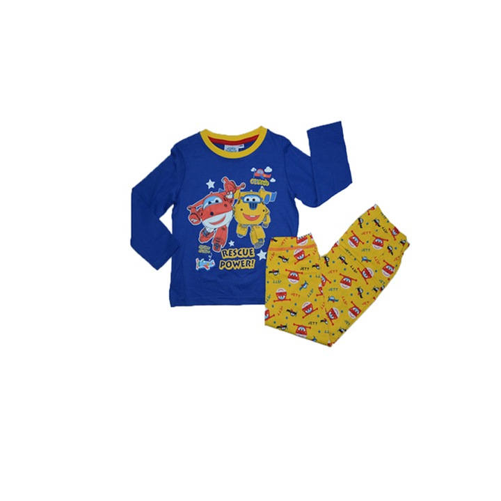 Pijama pentru baieti Sun City HQ21751-116, Albastru 116 CM