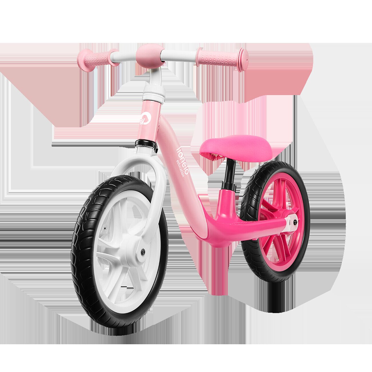 Bicicleta fara pedale Lionelo, Alex, Bubblegum