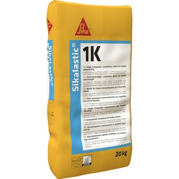 Mortar hidroizolant, baie, subsol, balcon, monocomponent Sikalastic 1K, Sika, 20 kg Mortar hidroizolant, baie, subsol, balcon, monocomponent Sikalastic 1K, Sika, 20 kg