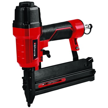 Capsator pneumatic pentru compresor Einhell TC-PN 50, 8.3 bar presiune lucru, 40 mm lungime capsa maxima, 1 mm grosime cui, 100 buc capacitate magazie Capsator pneumatic pentru compresor Einhell TC-PN 50, 8.3 bar presiune lucru, 40 mm lungime capsa maxima, 1 mm grosime cui, 100 buc capacitate magazie