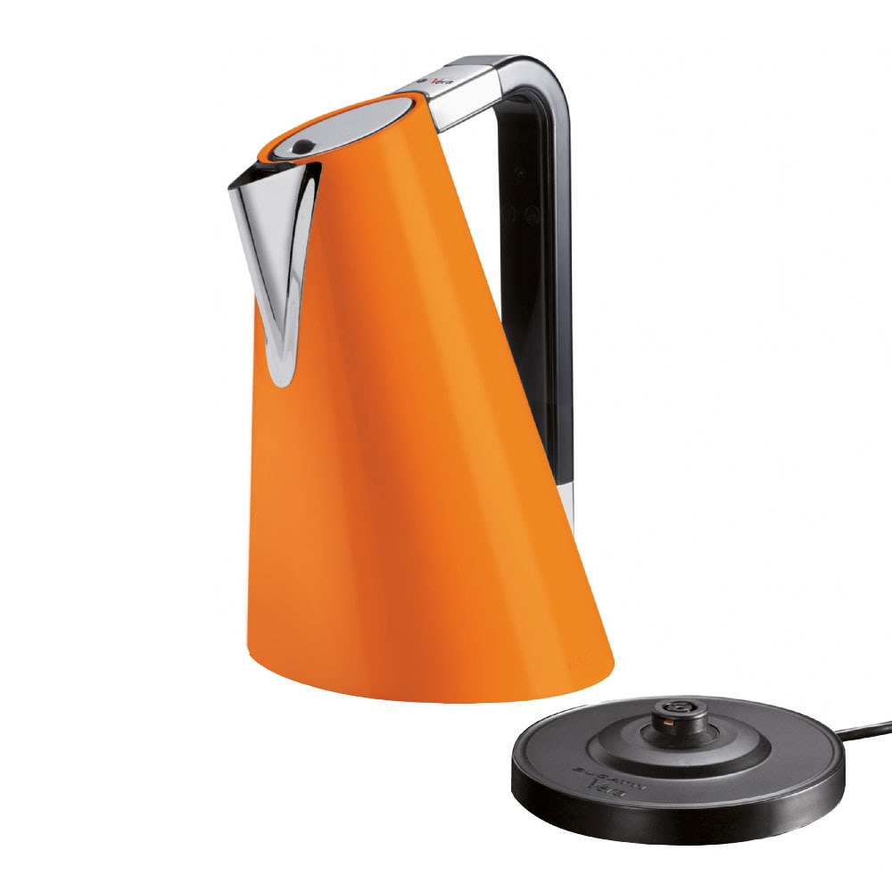Fierbator electric Casa Bugatti, Vera Easy Kettle, corp din inox, portocaliu, capacitate 1.7L
