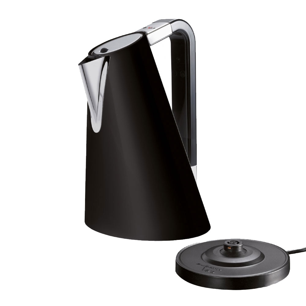 Fierbator electric Casa Bugatti, Vera Easy Kettle, negru, corp din inox, capacitate 1.7L