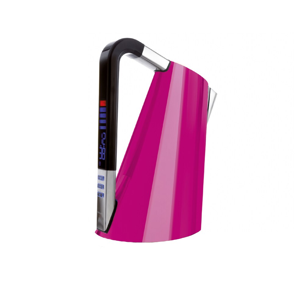 Fierbator electric inteligent Casa Bugatti, Vera Kettle, 45-100 grade, corp din inox, lila, capacitate 1.7L, programare digitala