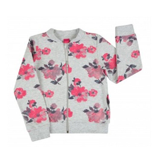 Hanorac cu maneca lunga pentru fete Atut A-7662G, Gri