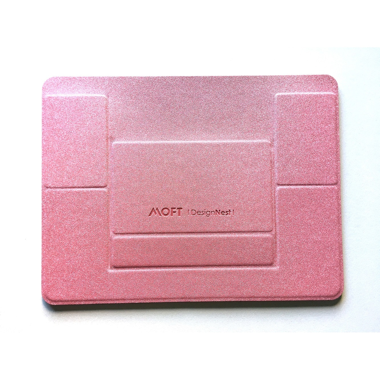 Stand de laptop pliabil Moft, roz, doua inaltimi