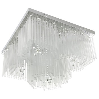 Plafoniera, Crom, 8хE27+led rgb, mp3, bluetooth, 2135/60 CH Plafoniera, Crom, 8хE27+led rgb, mp3, bluetooth, 2135/60 CH