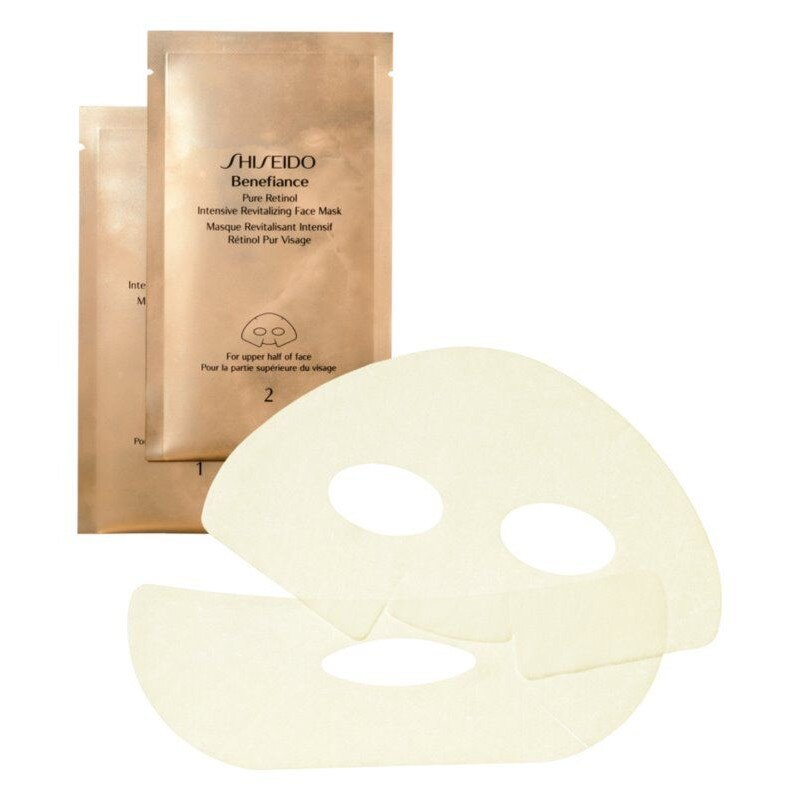Masca pentru Fata cu retinol Shiseido Benefiance Pure Retinol Intensive Revitalizing, 4 buc
