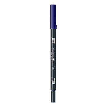 Marker Tombow ABT Dual Brush Pen 569 - jet blue Marker Tombow ABT Dual Brush Pen 569 - jet blue