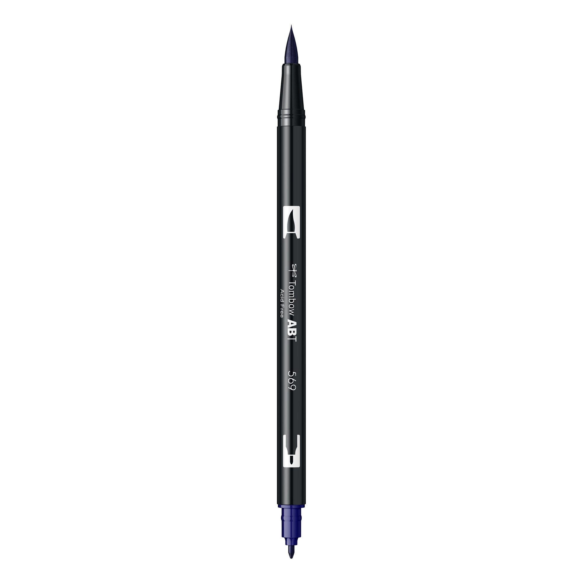 Marker Tombow ABT Dual Brush Pen 569 - jet blue 