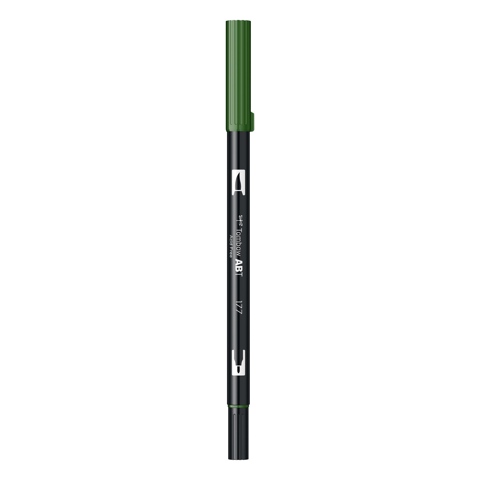 Marker Tombow ABT Dual Brush Pen 177 - dark jade