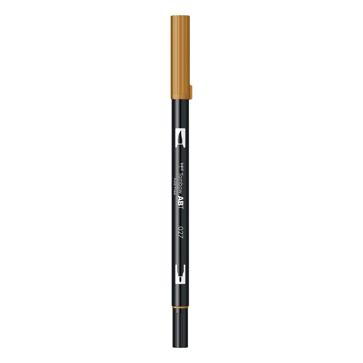Marker Tombow ABT Dual Brush Pen 027 - dark ochre