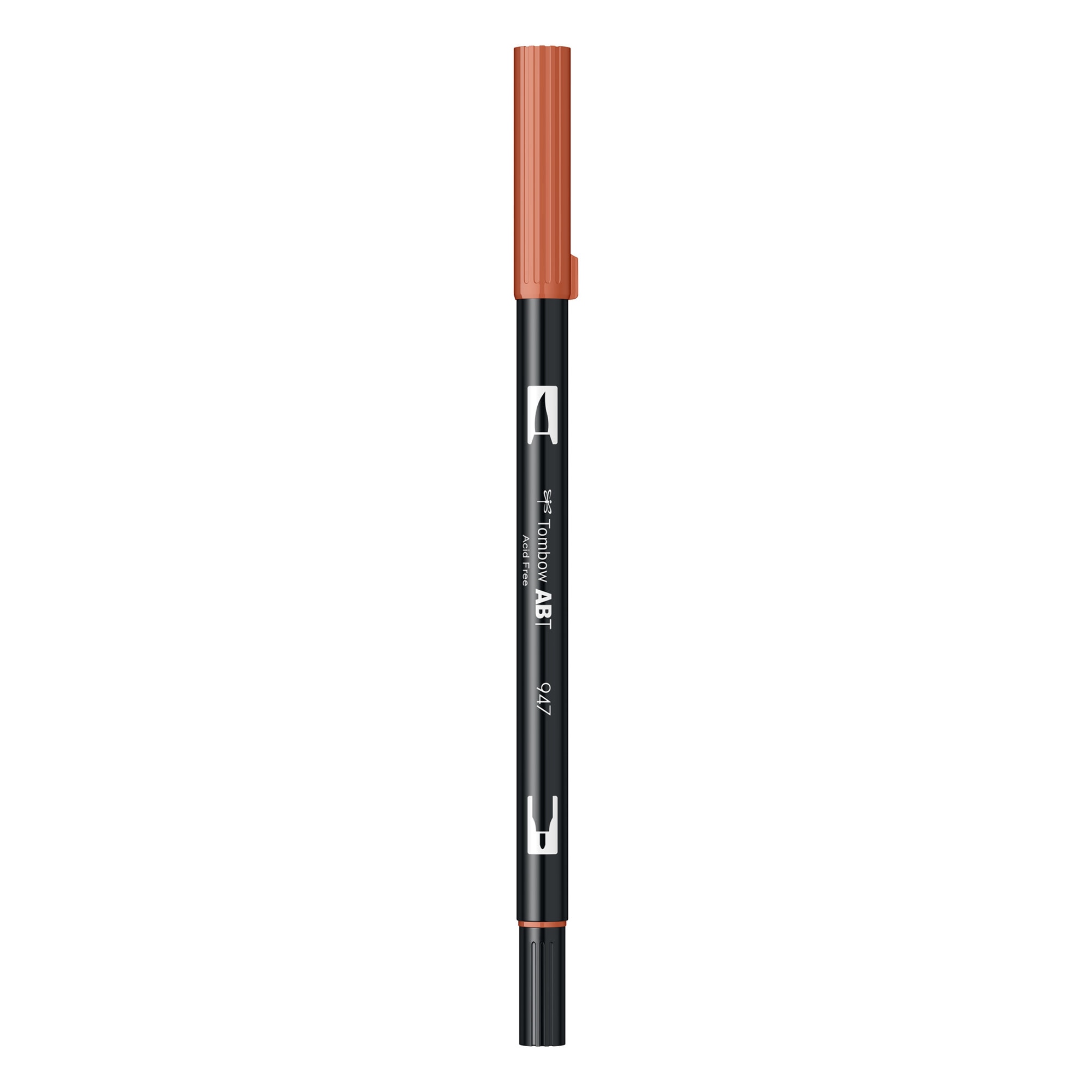 Marker Tombow ABT Dual Brush Pen 947 - burnt sienna