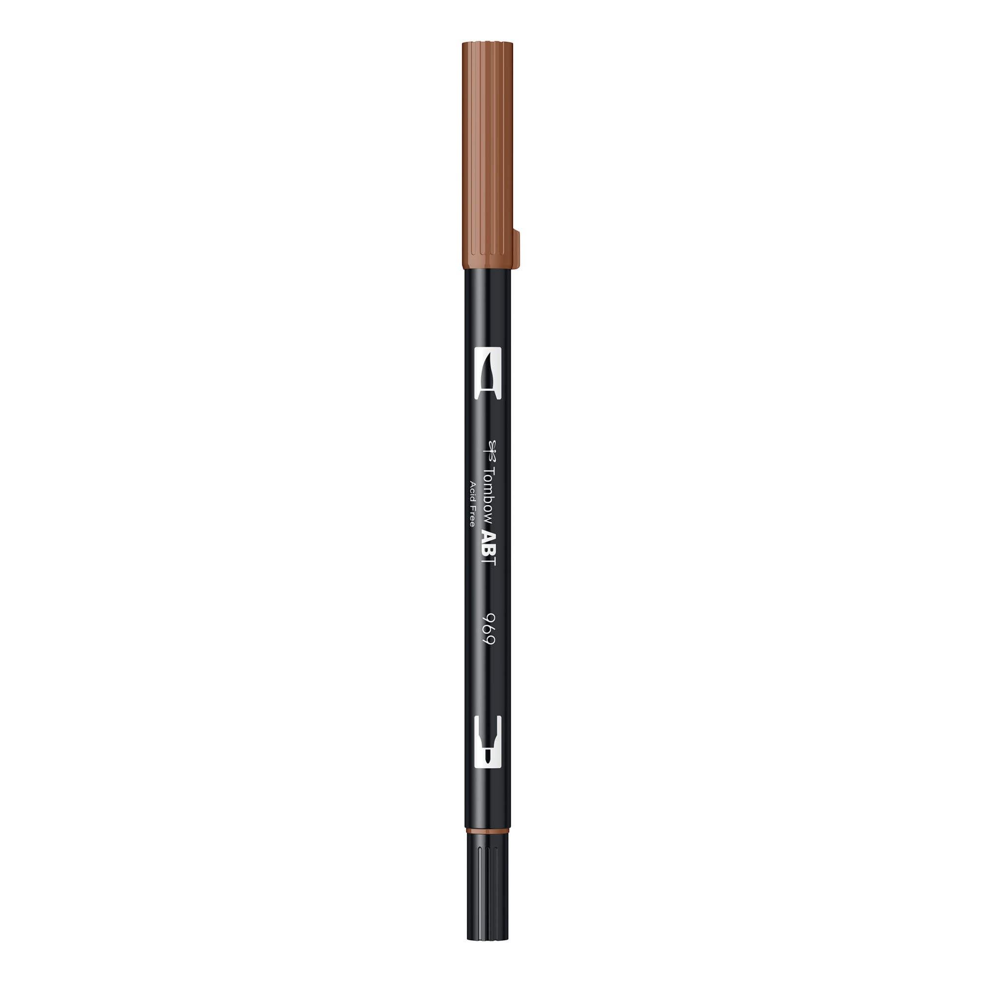 Marker Tombow ABT Dual Brush Pen 969 - chocolate