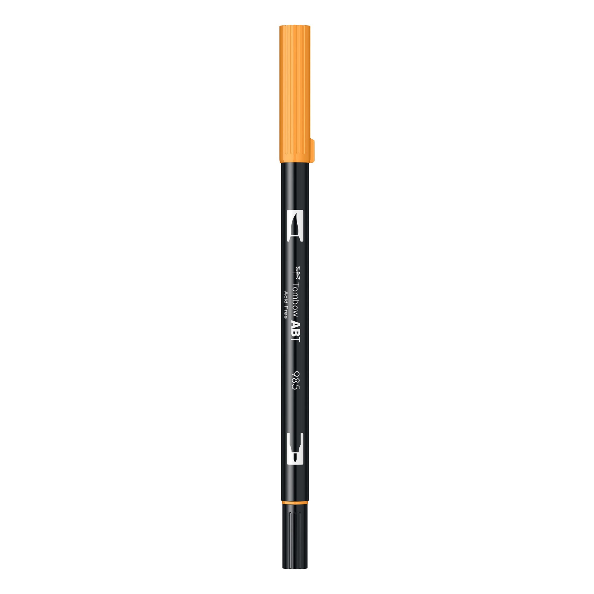 Marker Tombow ABT Dual Brush Pen 985 - chrome yellow