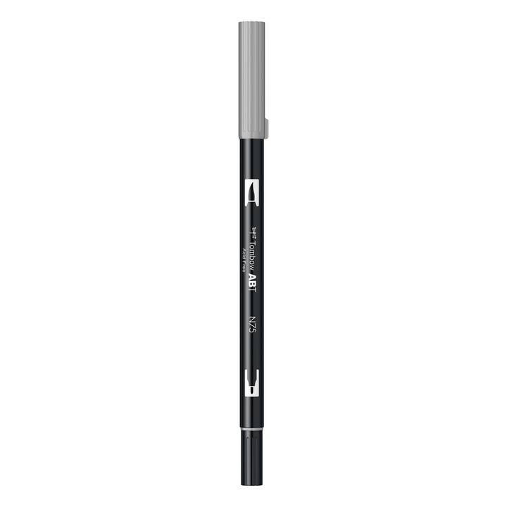 Marker Tombow ABT Dual Brush Pen N75 - cool grey 3
