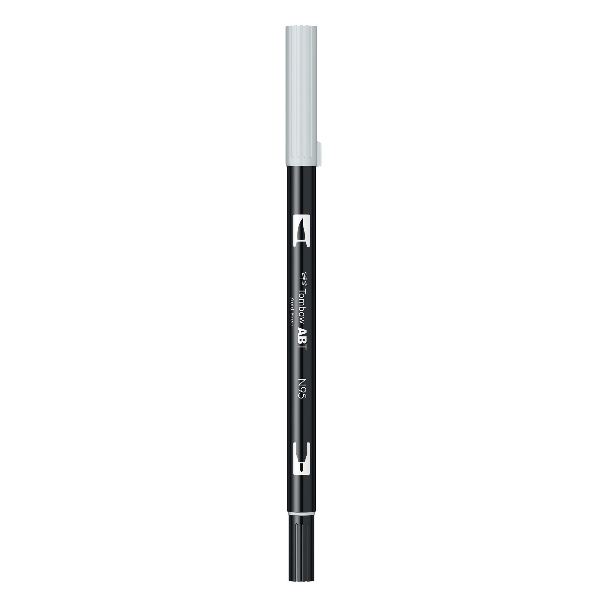 Marker Tombow ABT Dual Brush Pen N95 - cool grey 1