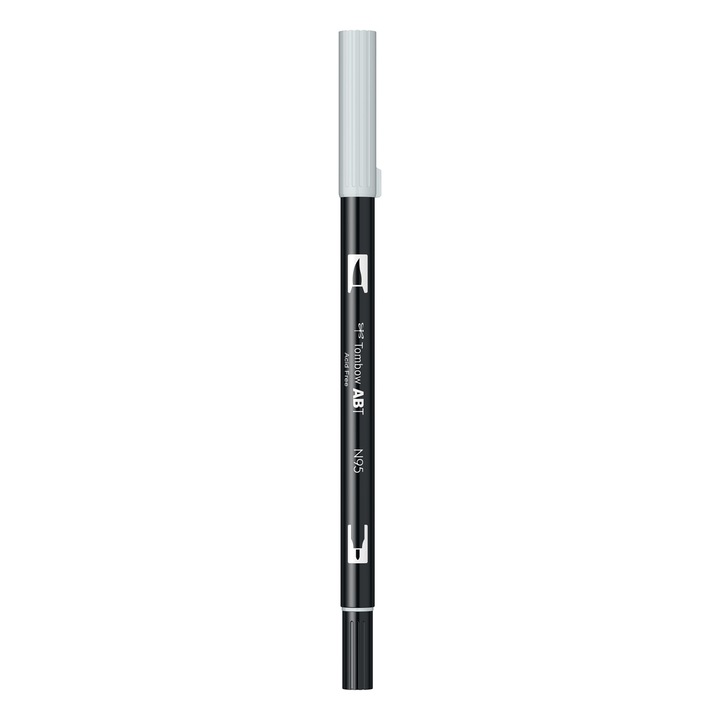 Marker Tombow ABT Dual Brush Pen N95 - cool grey 1