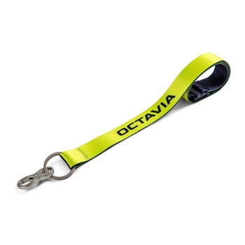 Breloc Snur Clasic Skoda, Albastru/Galben Breloc Snur Clasic Skoda, Albastru/Galben