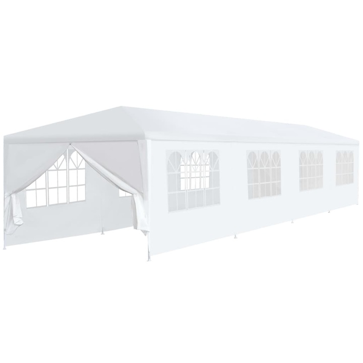 vidaXL fehér kerti pavilon 3 x 12 m 91429