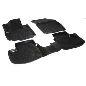 Set 4 presuri ART stil tavita dedicate Ford Focus III 2011-2018 din cauciuc antiaderent negru Set 4 presuri ART stil tavita dedicate Ford Focus III 2011-2018 din cauciuc antiaderent negru