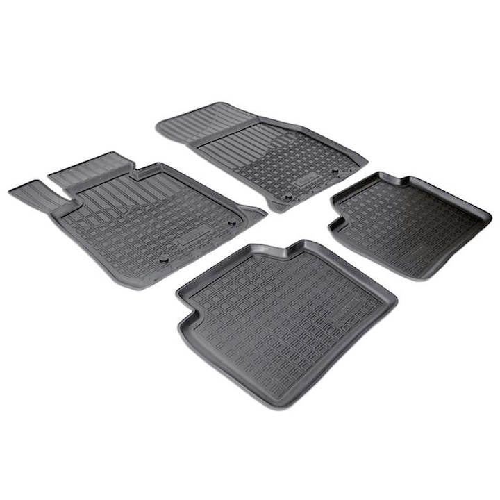 Set 4 presuri ART stil tavita din cauciuc antiaderent BMW Seria 3 F30/F31 an 2011-2018,negru